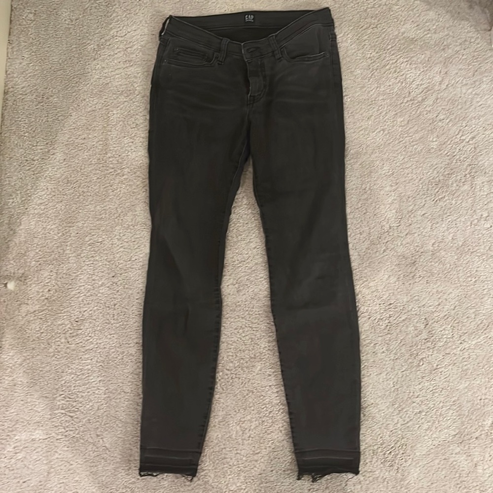 Gap faded black jeggings.